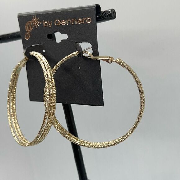 G by Gennaro Hoop Earrings $16ea / 3 for $25 - Picture 2 of 7